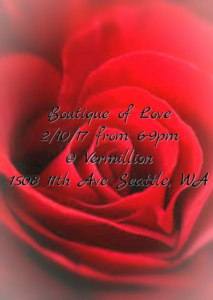 Boutique of Love @ Vermillion Art Gallery and Bar | Seattle | WA | United States